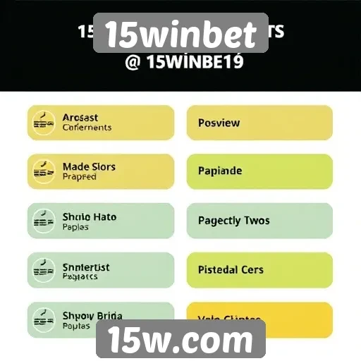 Métodos de pagamento disponíveis no 15winbet